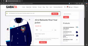 42nd Balewite Final Year Jacket GABATA Personal Microsoft​ Edge 20 06 2025 17 49 38