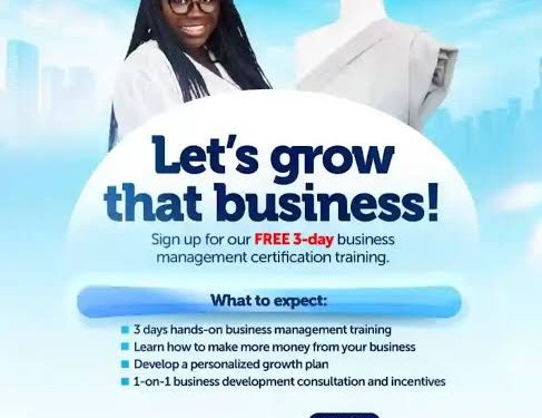 Call For Applications : Keystone Bank Free Business Management Certification Training for Nigerian Youths 2025