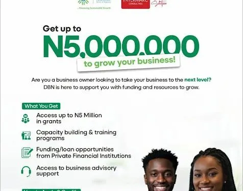 Call For Applications: Intermarc, DBN Entrepreneurship Training Program 2025 (Up to N5 Million to grow your business)