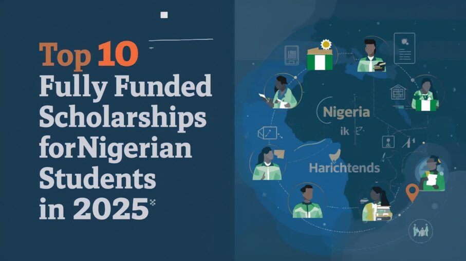 Top 10 Fully Funded Scholarships for Nigerian Students in 2025