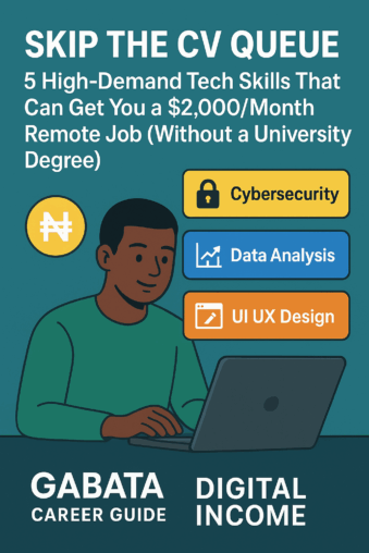 Skip the CV Queue: 5 High-Demand Tech Skills That Can Get You a $2,000/Month Remote Job (Without a University Degree)