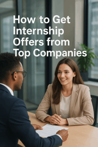 How to Get Internship Offers from Top Companies