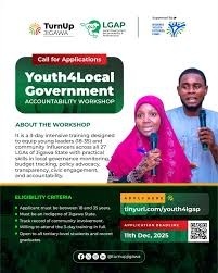 Call For Applications: Youth4Local Government Accountability Workshop (LGAP Project)