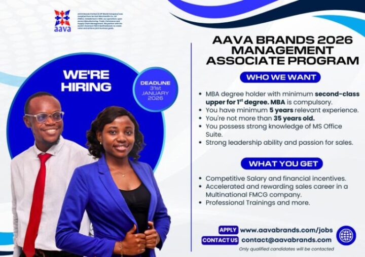 AAVA Brands Management Associate Trainee Program 2026