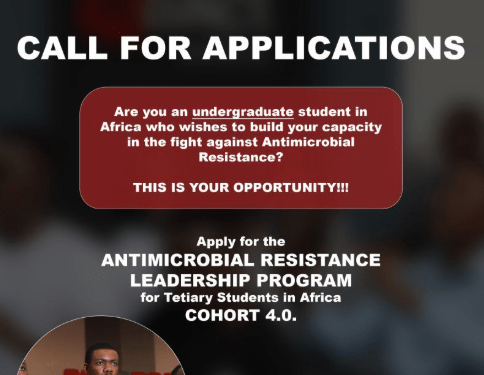 Call for Applications: AMR Leaders Program for Tertiary Students in Africa (Cohort 4)