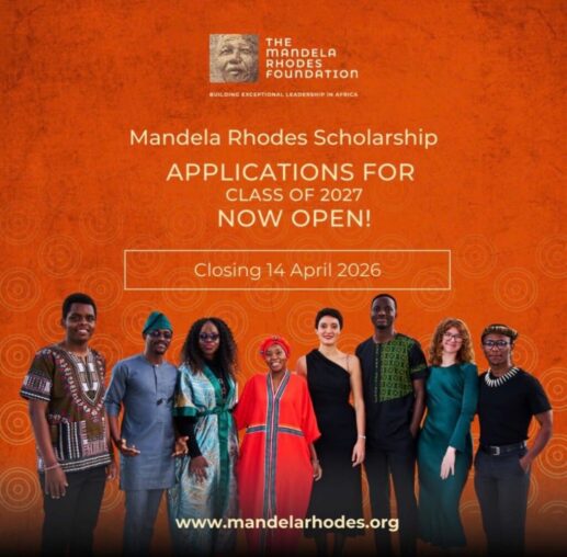 The Mandela Rhodes Scholarship Class of 2027