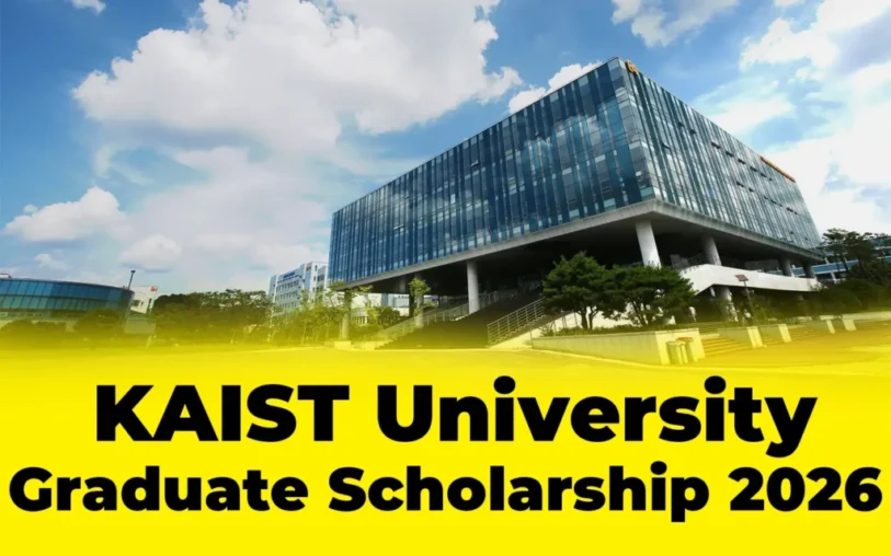 KAIST University Graduate Scholarship in Korea For International Students 2026 | Fully Funded