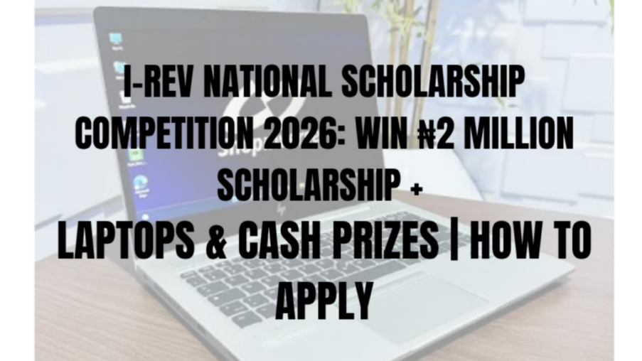 2026 Intellectual Revolution National Scholarship (iRev)