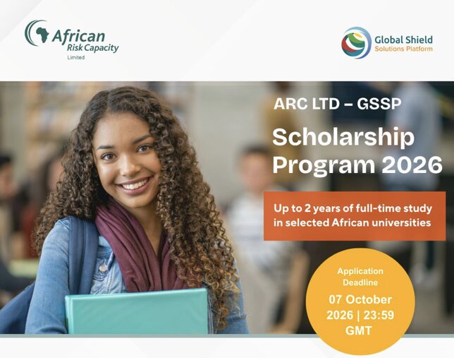 ARC Ltd–GSSP Scholarship Program 2026 for Postgraduate Study in Africa (Fully Funded)