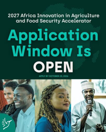 Halcyon’s Africa Innovation in Agriculture and Food Security Program 2027 for early-stage, impact-driven ventures .