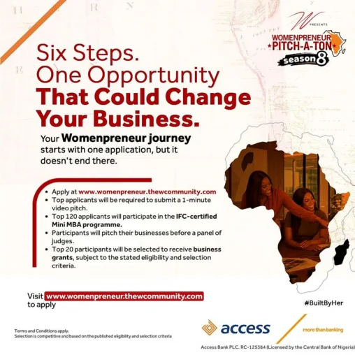 Access Bank Womenpreneur Pitch-a-ton Season 8