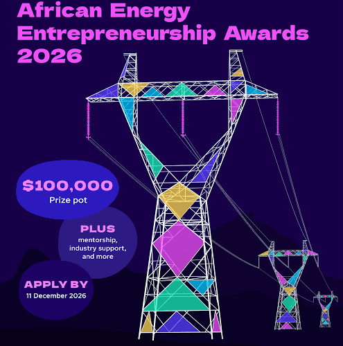 Call For Applications: African Energy Entrepreneurship Awards 2026 Up to US$100,000 funding