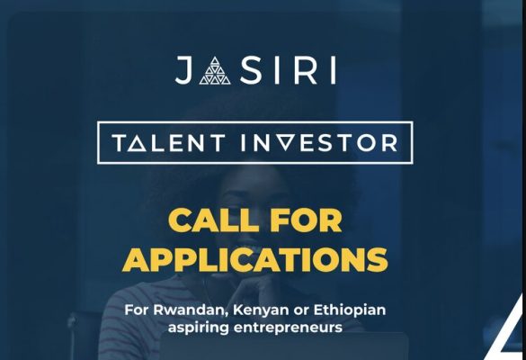 The Jasiri Talent Investor Programme (Cohort 9) for young East African Entrepreneurs (Fully Funded)