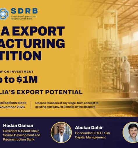 Call For Applications: Africa Jobs Fund × SDRB Somalia Business Plan Competition 2026 | Win $20,000
